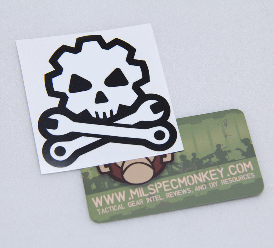 Mil-Spec Monkey Death Mechanic Decal Sticker