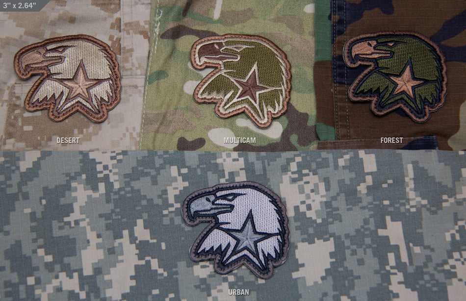 Mil Spec Monkey Patch Eagle Star EMB