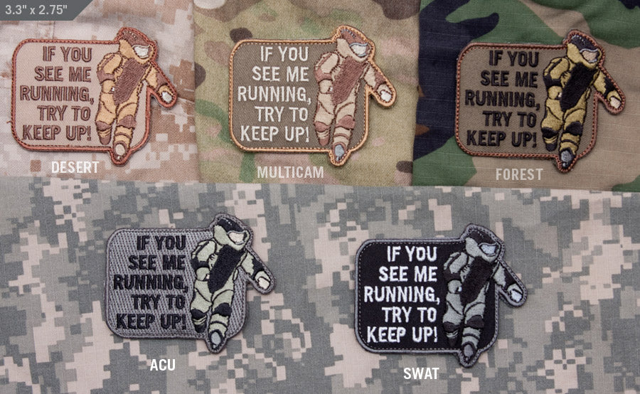 Mil Spec Monkey Patch EOD Running