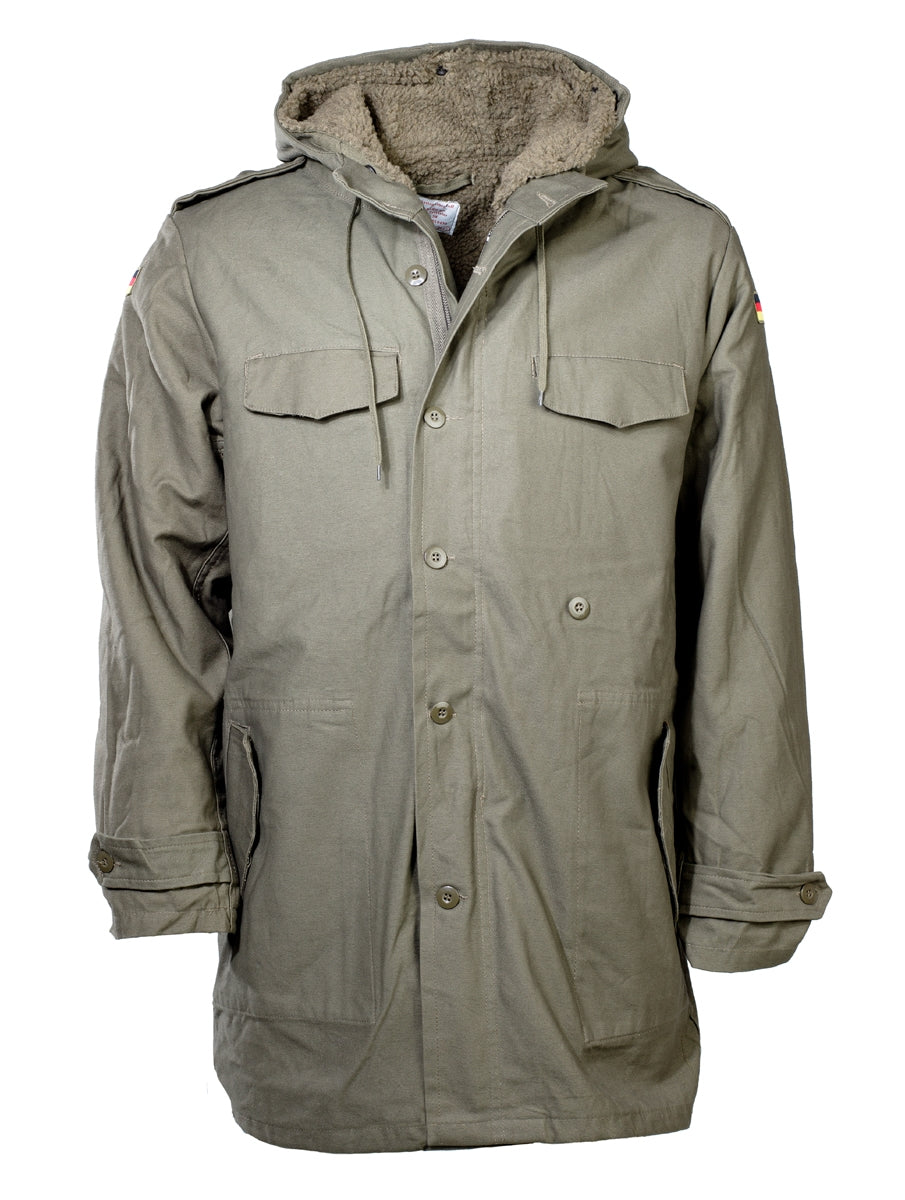 Bundeswehr Feldparka, Oliv mit Innenfutter