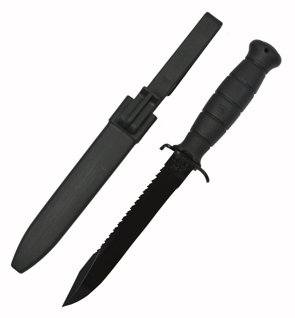 Glock Feldmesser 81 Schwarz mit Scheide