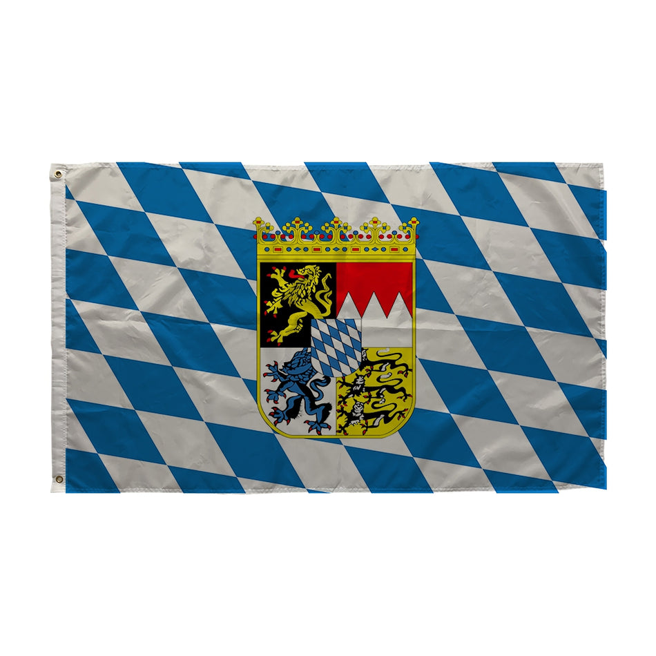 Flagge Bayern Fahne mit Wappen 90x150cm