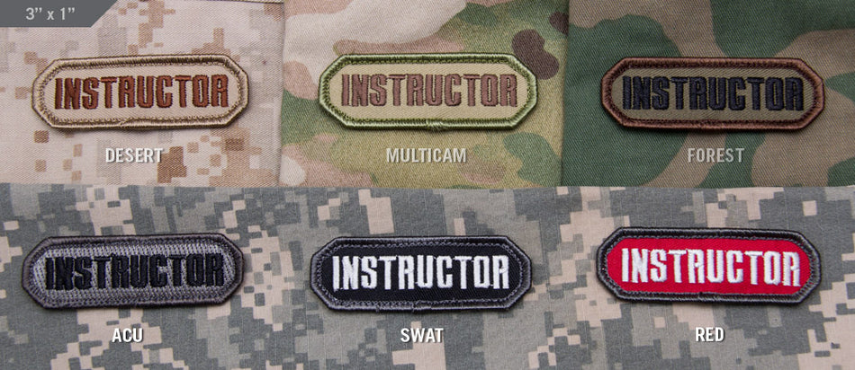 Mil Spec Monkey Patch Instructor
