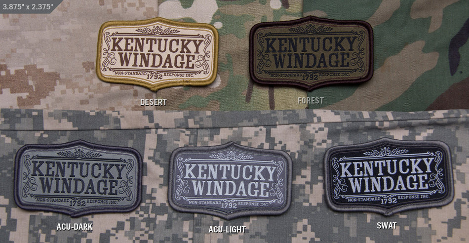 Mil Spec Monkey Patch Kentucky Windage
