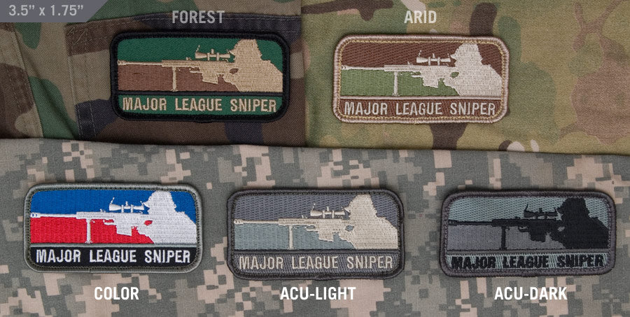 Mil Spec Monkey Patch Major League Sniper