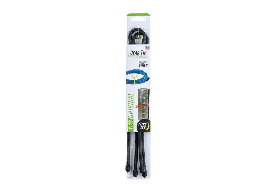 Nite Ize Gear Tie Reusable Rubber Twist Tie