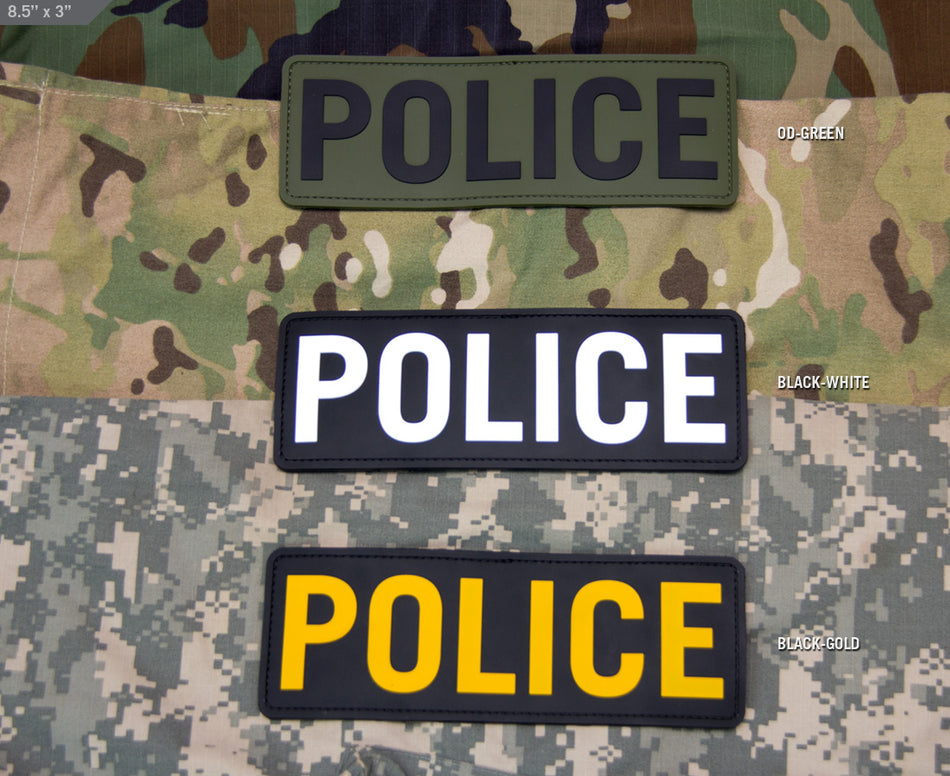 Mil Spec Monkey Patch POLICE