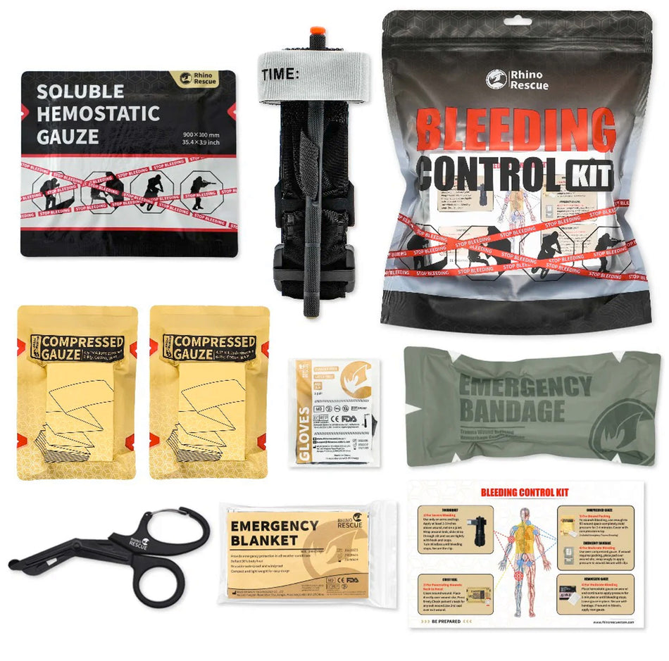 Rhino Rescue Bleeding Control Kit Erste Hilfe Set
