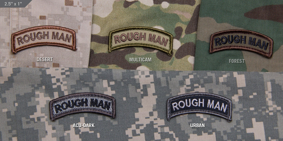 Mil Spec Monkey Patch Rough Man