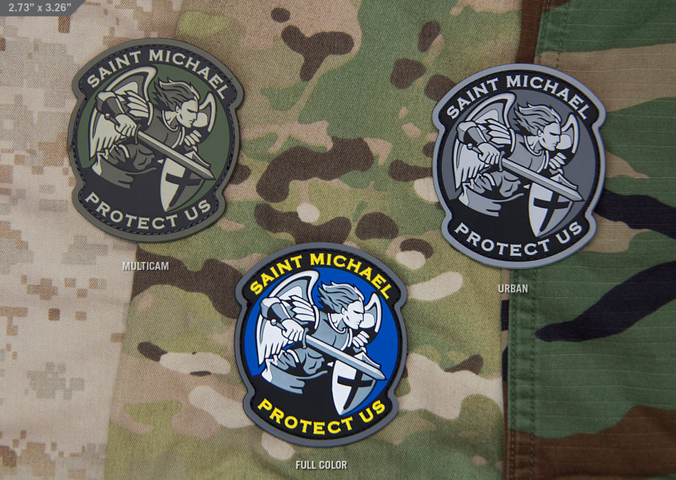 Mil-Spec Monkey Patch 3D PVC Saint Michael Modern