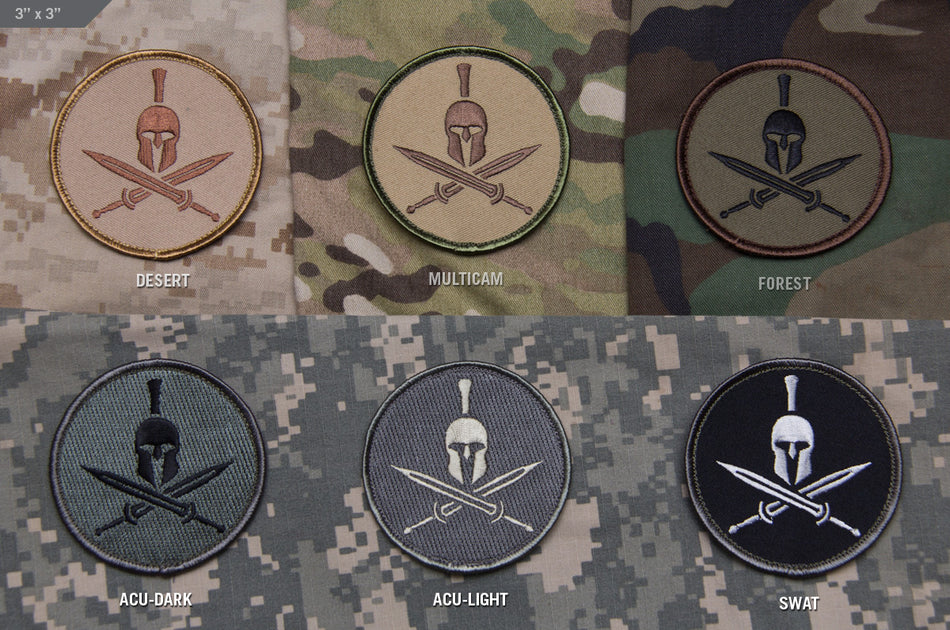 Mil Spec Monkey Patch Spartan Helmet
