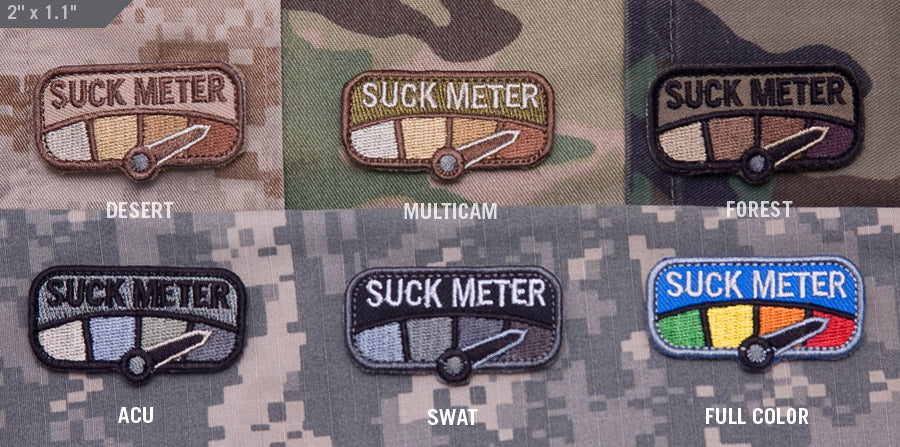 Mil Spec Monkey Patch Suck Meter
