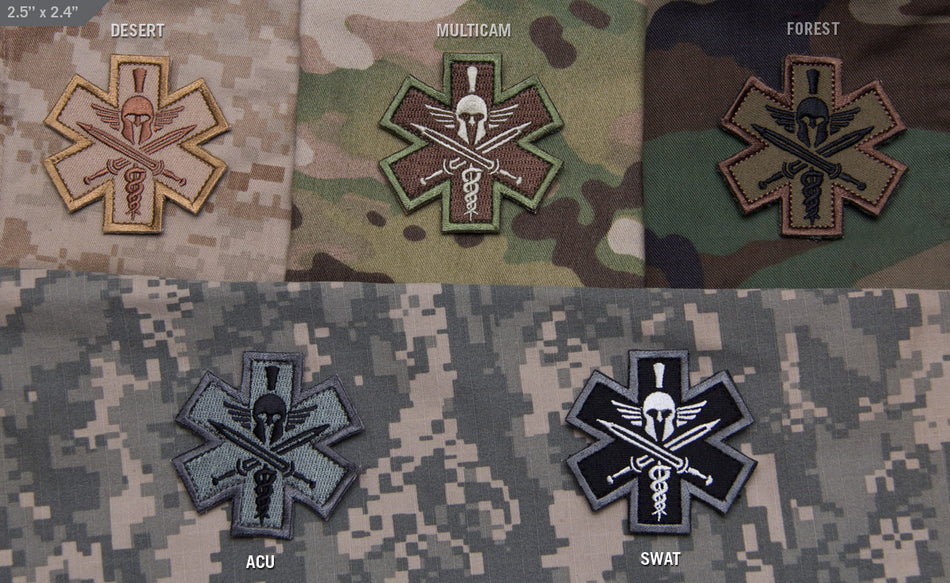 Mil Spec Monkey Patch Tactical Medic Spartan