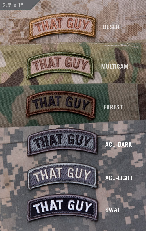 Mil Spec Monkey Patch That Guy