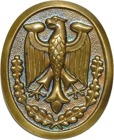Bundeswehr Schützenschnurplakette Bronze