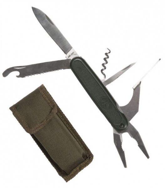 Mil-Tec BW Taschenmesser Pocket Tool Olive