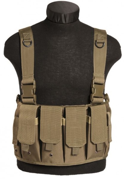 Mil-Tec Mag Carrier Chest Rig Coyote