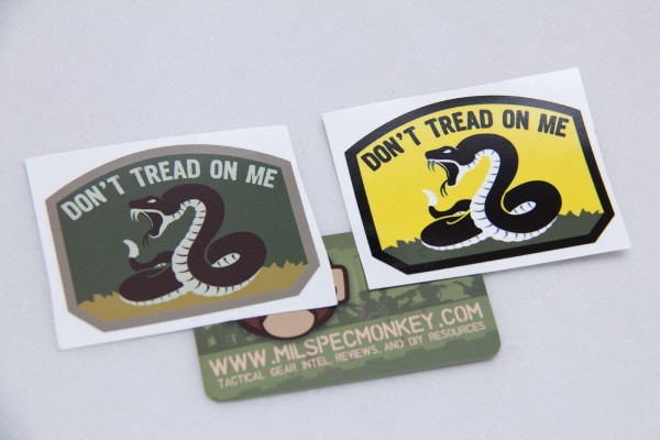 MSM Dont Tread on me Decal Patch
