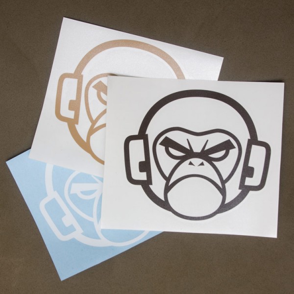 Mil Spec Monkey Logo Sticker groß